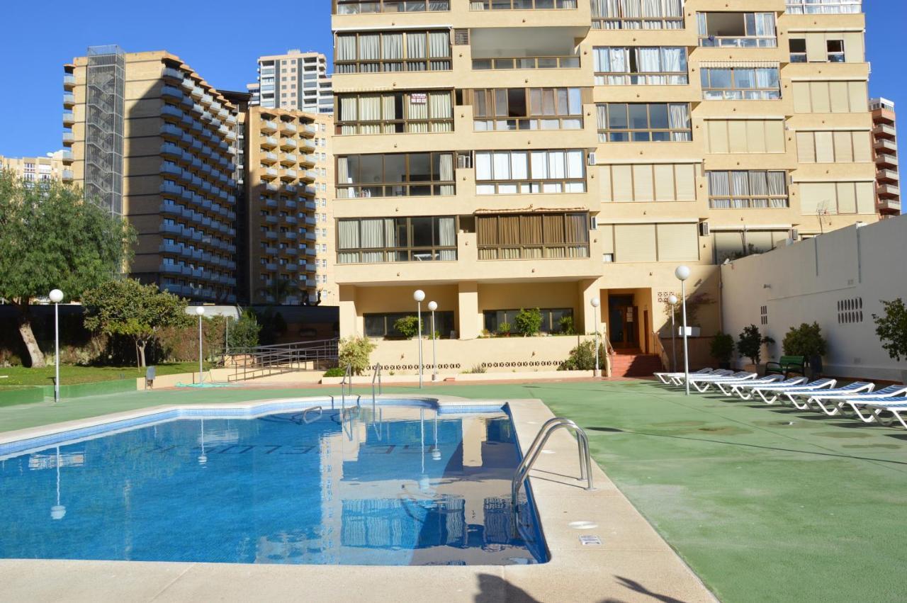 Apto With Pool Gemelos IV Benidorm Kültér fotó