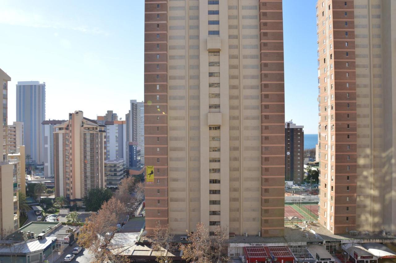 Apto With Pool Gemelos IV Benidorm Kültér fotó
