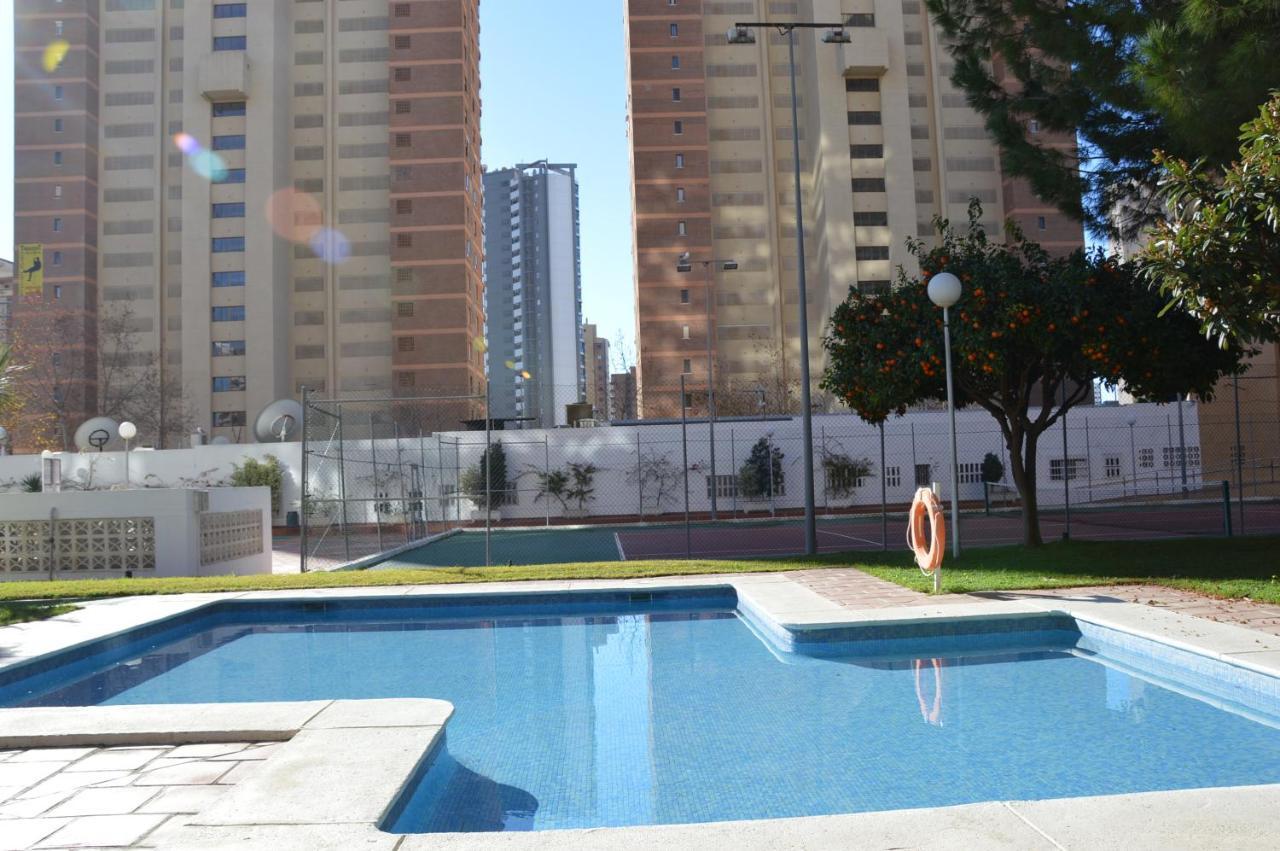 Apto With Pool Gemelos IV Benidorm Kültér fotó