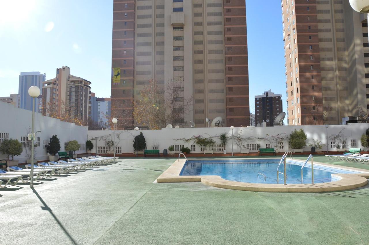 Apto With Pool Gemelos IV Benidorm Kültér fotó